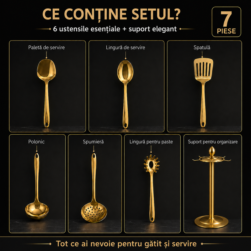 Conținutul setului de 7 piese
