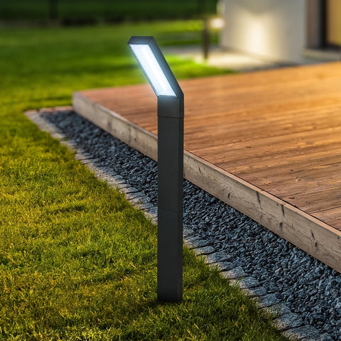 Lampa solara de gradina/perete cu 90 de led-uri, 3 moduri iluminare, impermeabil, inaltime 1M ZanaCasei.Ro