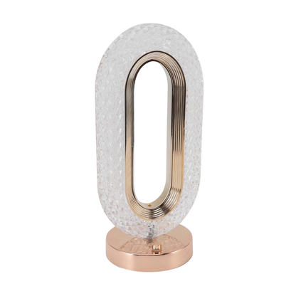 Lampă LED Cristal, Lumina Ambientală 3 Culori ZanaCasei.Ro