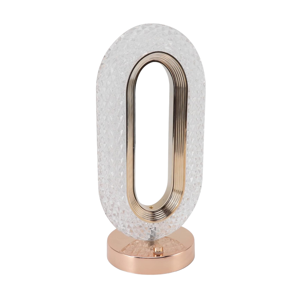 Lampă LED Cristal, Lumina Ambientală 3 Culori — detalii