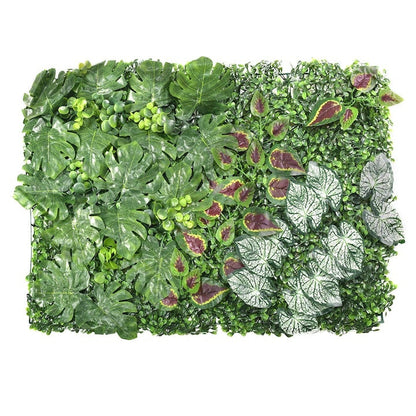 Panou decorativ cu plante verzi artificiale, paravan tip gard viu, 60 x 40 cm ZanaCasei.Ro