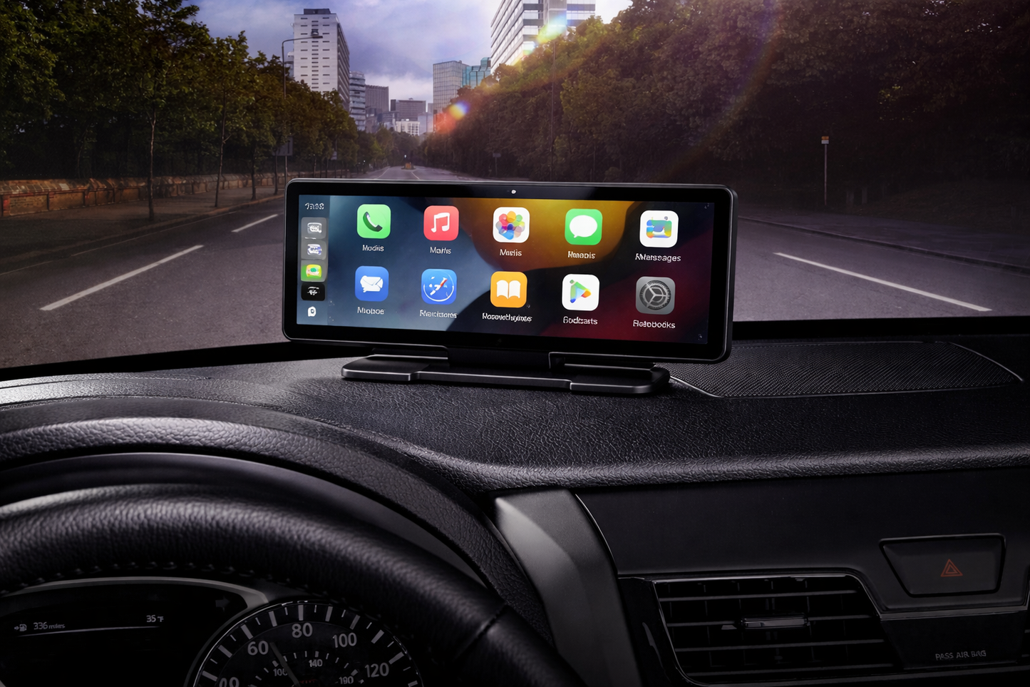 Navigație Auto  11 Inch CarPlay & Android Wireless – Touchscreen HD, MirrorLink, Plug & Play taktic.ro