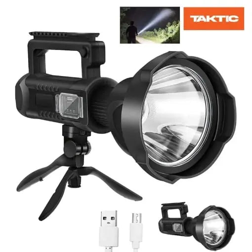 Lanterna LED, 31 cm, încărcare USB, trepied inclus Zanacasei