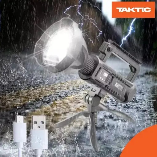 Lanterna LED, 31 cm, încărcare USB, trepied inclus Zanacasei