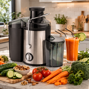 Storcător Electric Centrifugal de Fructe și Legume - 700W si 2 Viteze, 600ml Suc