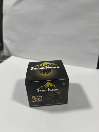 Shilajit Natura 100% Pur – Rășină Himalayană de Energie și Vitalitate ZanaCasei.Ro