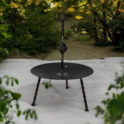Disc Pentru Grătar 46cm + Trepied ZanaCasei.Ro