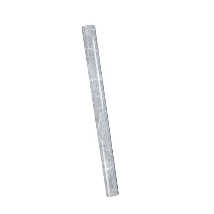 Folie autoadeziva pentru blat de bucatarie si mobila, autocolant PVC gri, 60 x 300 cm ZanaCasei.Ro