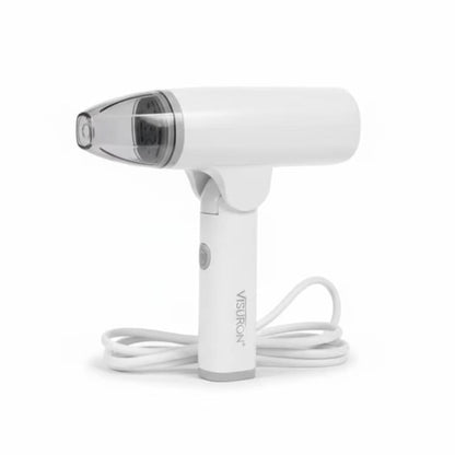 Fier de Călcat cu Abur Portabil VISURON 1500W, Încălzire Rapidă 30s, Pliabil, Compact – Ideal pentru Acasă și Călătorii Zâna Casei