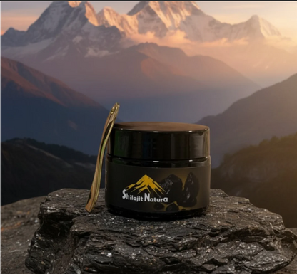 Shilajit Natura 100% Pur – Rășină Himalayană de Energie și Vitalitate ZanaCasei.Ro
