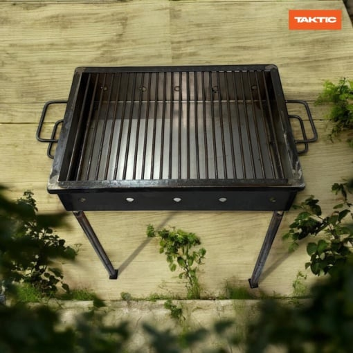 Gratar cu picioare, ideal pentru excursii, camping, picnic, 49 cm X 34 cm ZanaCasei.Ro