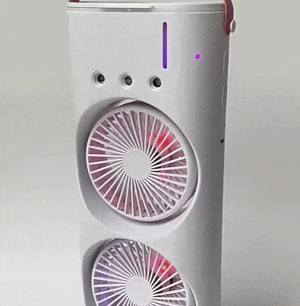 Ventilator Dublu cu Umidificare Zâna Casei