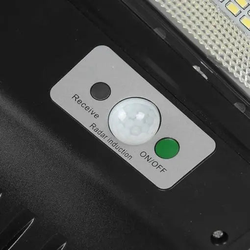 JORTAN LAMPĂ STRADALĂ SOLARĂ 5 MODULE CU LED 600W, SENZOR DE MIȘCARE ȘI TELECOMANDA Zanacasei