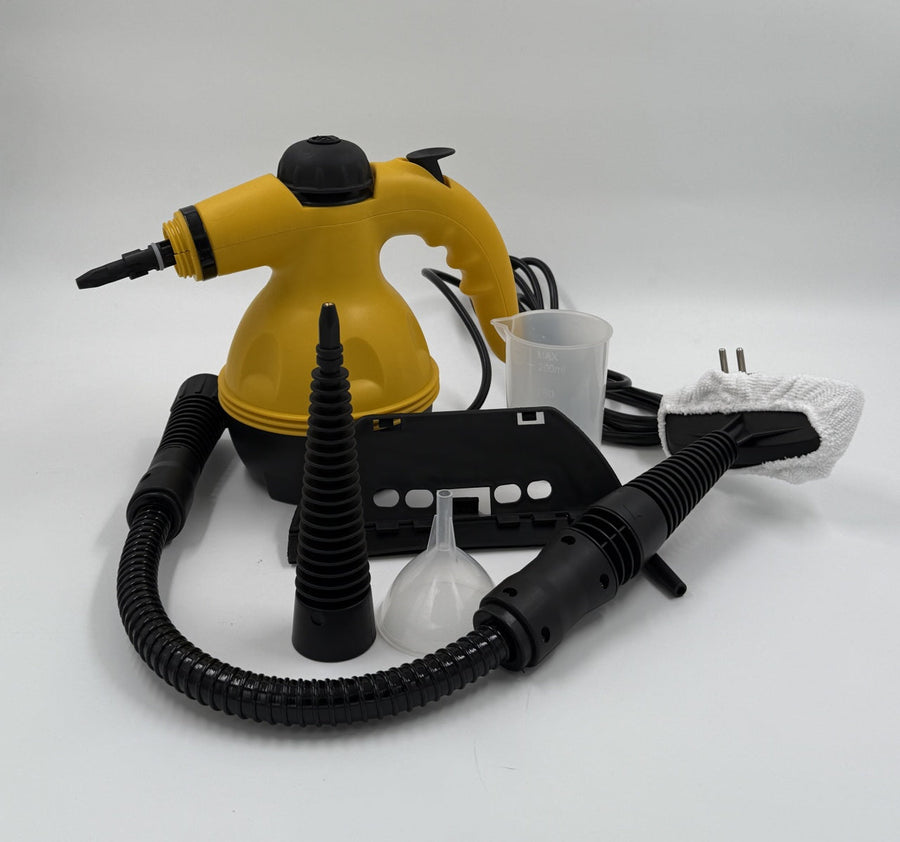 Kit Aparat de Curățare cu Abur 1000W – Igienizare Fără Chimicale, 3 Bari, Accesorii Incluse