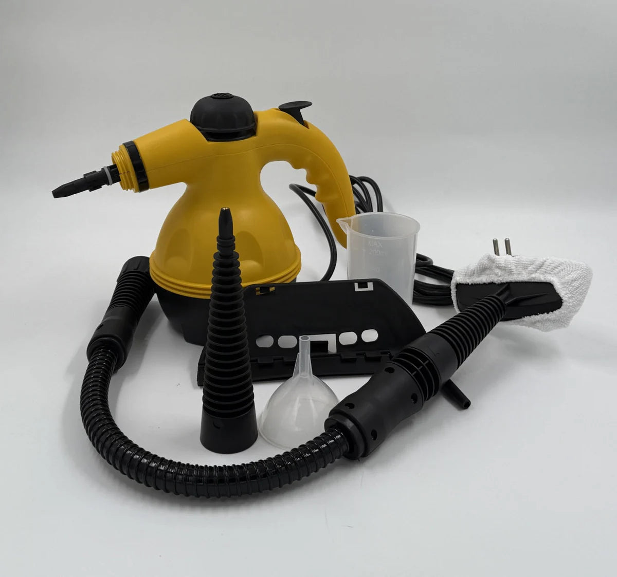 Kit Aparat de Curățare cu Abur 1200W – Igienizare Fără Chimicale, 3 Bari, Accesorii Incluse ZanaCasei.Ro