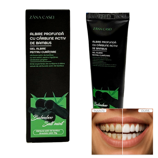 Pasta de Dinți Albire Rapidă Zâna Casei® – Zâmbet Strălucitor și Respirație Proaspătă Zanacasei