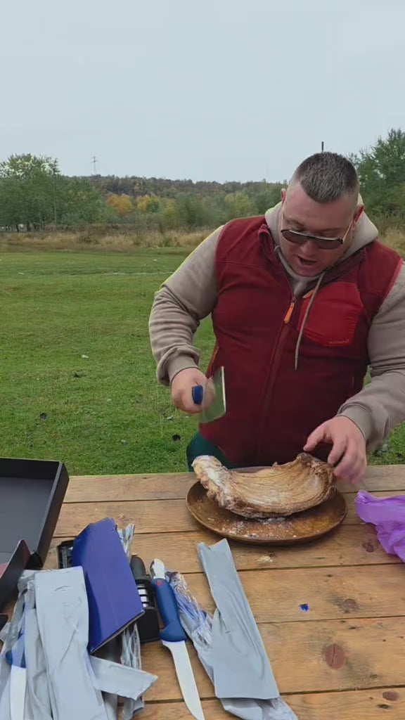 Set Cuțite Profesionale - Kitul Măcelarului de la Zâna Casei + CADOU Suport Cutite