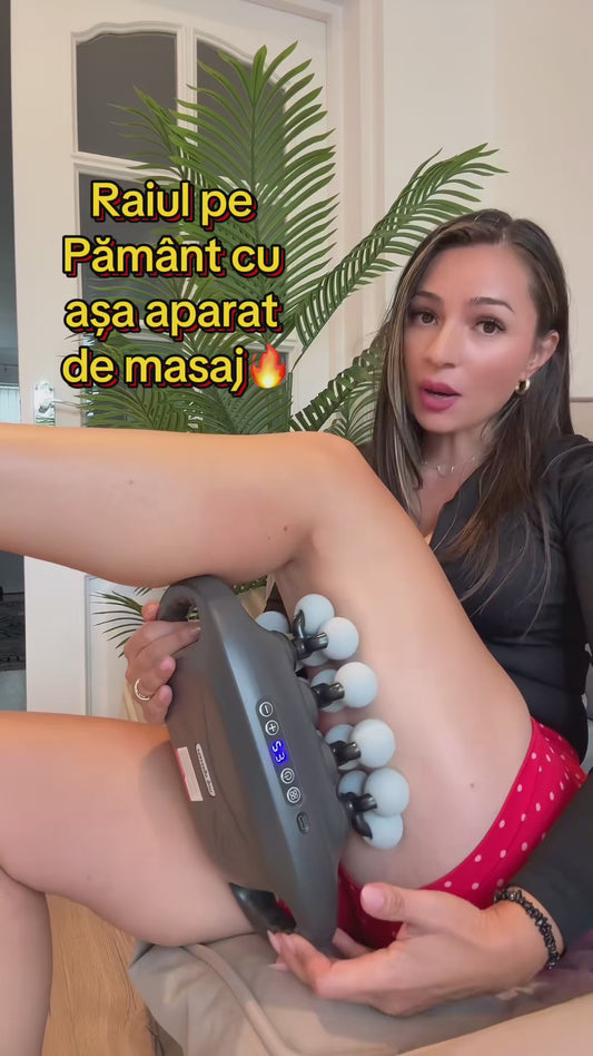 Aparat de masaj corporal electric – prezentare video