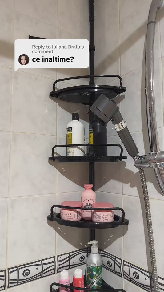 Raft telescopic de baie — prezentare video