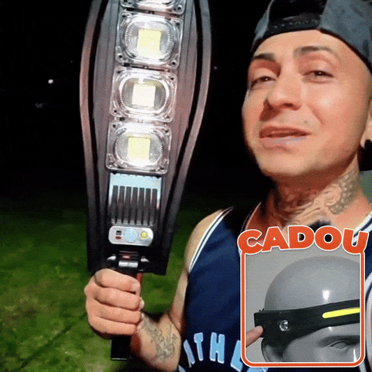 Lampa Solara cu 4 Module si 3 Moduri Iluminare, Telecomandă, Senzor de mișcare, 120W ZanaCasei.Ro