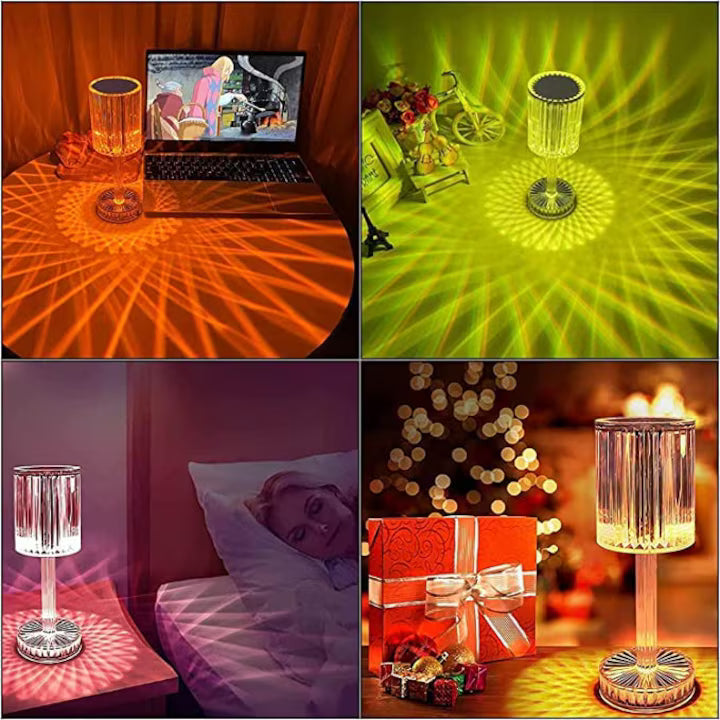Lampa de Birou Efect Cristal MelekMag