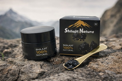 Shilajit Natura 100% Pur – Rășină Himalayană pentru Energie, Vitalitate și Claritate Mentală ZanaCasei.Ro