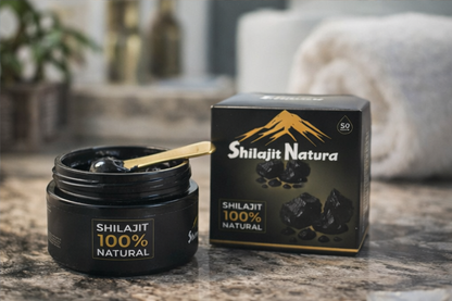 Shilajit Natura 100% Pur – Rășină Himalayană pentru Energie, Vitalitate și Claritate Mentală ZanaCasei.Ro