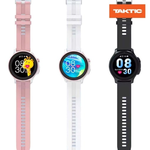 Smartwatch pentru copii cu GPS Tracker, rezistent la apă, cartelă SIM, apel video 4G ZanaCasei.Ro